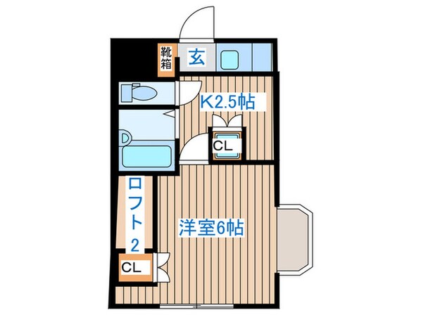 Dene青山の物件間取画像